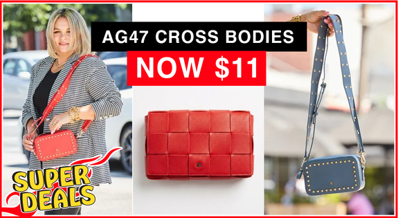 Shop the SUPER DEAL - AG47 Crossbody Bags NOW $11 sale