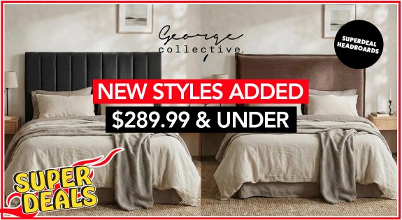 Shop the $289 & Under - SUPERDEAL HEADBOARDS - New Styles Added! sale