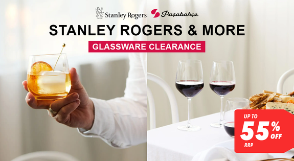 Shop the Stanley Rogers & More Glassware Clearance - Up to 55% off RRP! sale