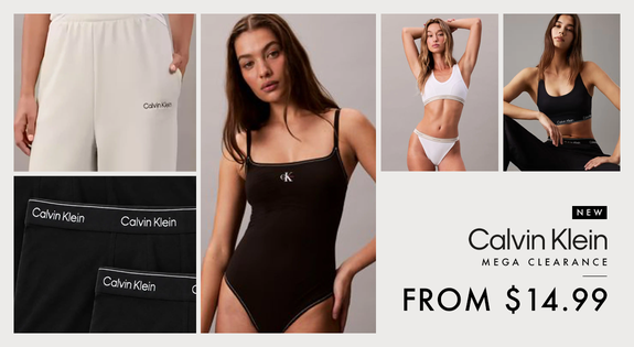 Shop the New Calvin Klein Mega Clearance From $14.99! sale