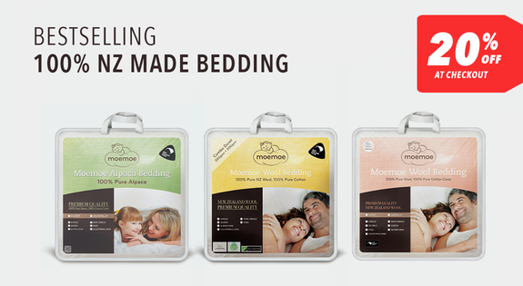 Shop the NZ Made Bedding - 20% off at checkout sale
