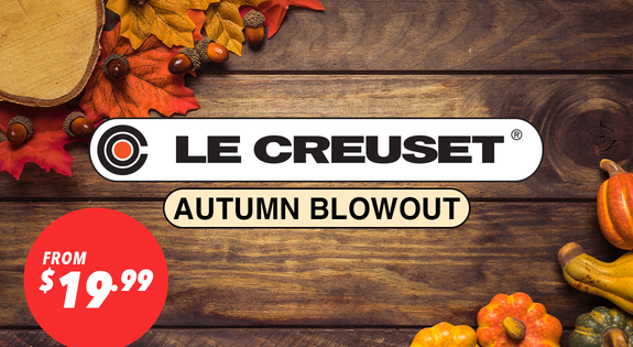Shop the Le Creuset Autumn Blowout! sale