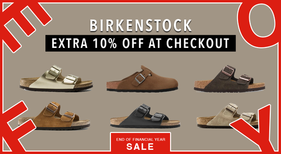 Shop the Birkenstock EXTRA 10% OFF AT CHECKOUT sale