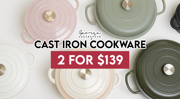 Shop the Cast Iron Best Sellers - ANY 2 for $139 sale