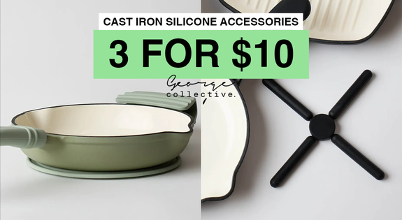Shop the Cast Iron Silicone Accessories - 3 for $10 sale