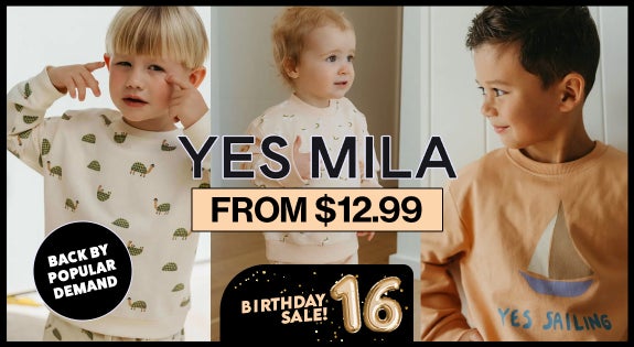 Shop the Back by popular demand Yes Mila from $12.99! sale