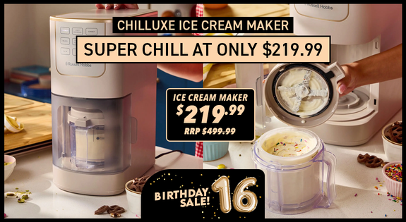 Shop the Chilluxe Ice Cream Maker - Super Chill at only $219.99! sale