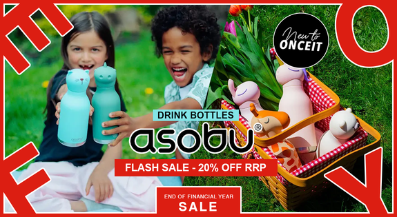 Shop the New to OnceIt! - Asobu Drink Bottles - Flash Sale 20% off RRP! sale