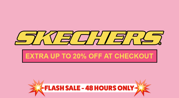 Shop the Skechers FLASH SALE *EXTRA up to 20% off at cart - 48 HOURS ONLY sale