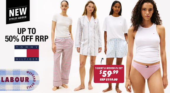 Shop the New Styles Added Tommy Hilfiger! Up to 50% Off RRP sale