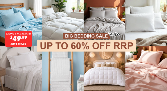Shop the BIG BEDDING SALE - Up to 60% off RRP! sale