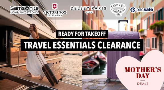 Shop the Ready for Takeoff: Travel Essentials Clearance sale