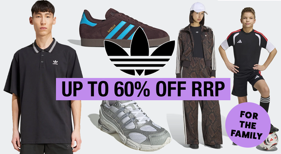 Shop the Adidas for the Family Up to 60% off RRP! sale
