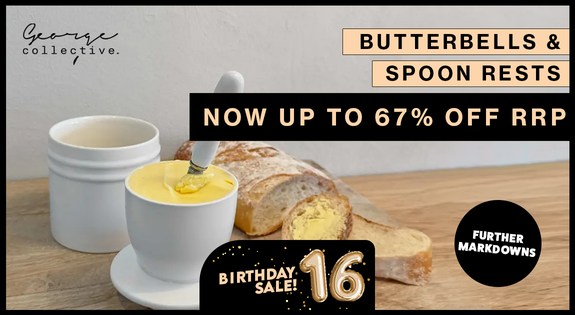 Shop the NOW Up to 67% OFF RRP - Butterbells & Spoon Rests - Further Markdowns! sale