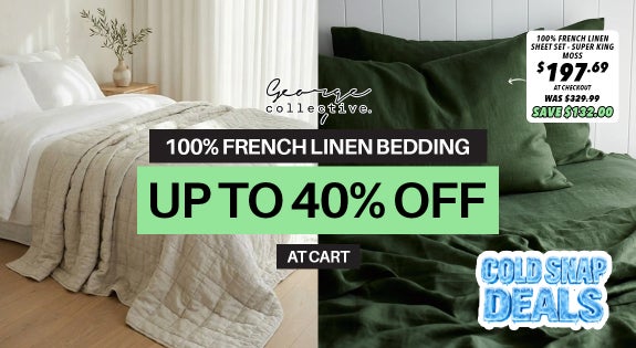 Shop the 100% French Linen Bedding - UP TO 40% OFF AT CHECKOUT! sale