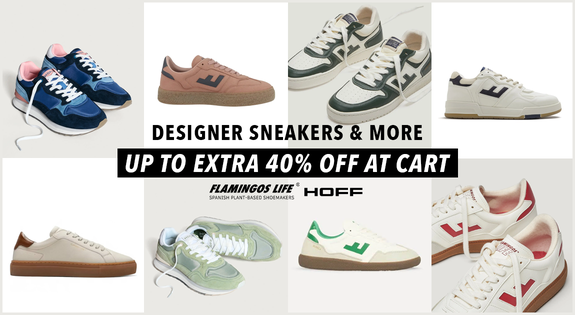 Shop the Flamingos Life Designer Sneakers & More - Up to Extra 40% Off At Cart! sale