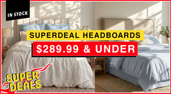 Shop the ALL INSTOCK Superdeal Headboards $289.99 and under sale