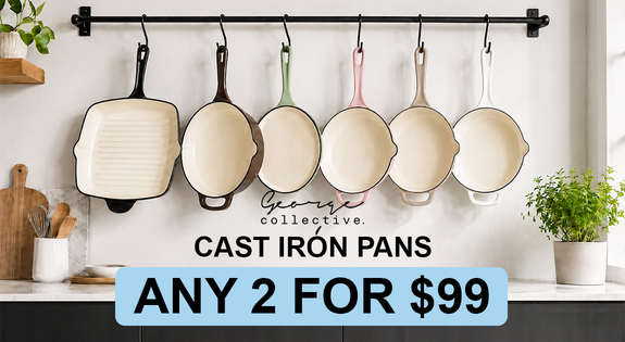 Shop the Cast Iron Pans - ANY 2 for $99! sale