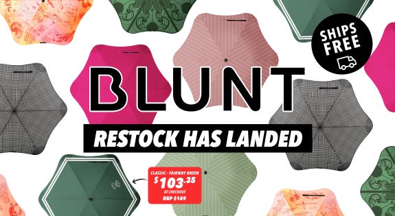 Shop the The BLUNT Restock Has Landed! & FREE SHIPPING sale