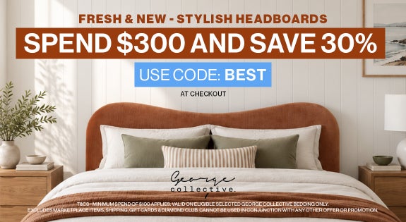 Shop the FRESH & NEW! STYLISH HEADBOARDS Spend $300 and save 30% USE CODE: BEST sale
