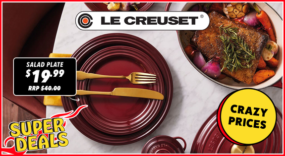 Shop the SUPER DEAL - Le Creuset Crazy Prices & Free Shipping! sale