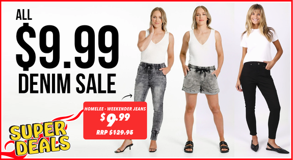 Shop the ALL $9.99 Denim Sale sale