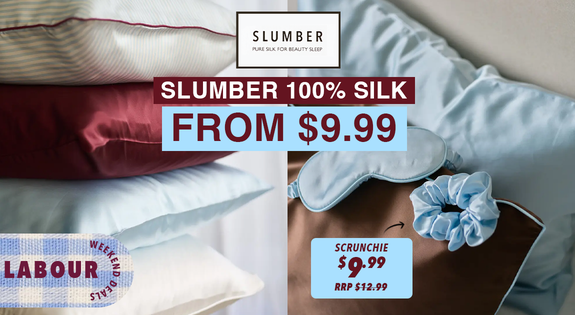 Shop the Slumber 100% Silk From $9.99! sale