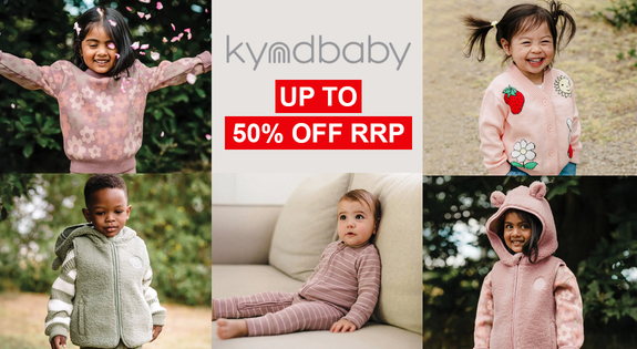 Shop the Kynd Baby Up to 50% off RRP! sale