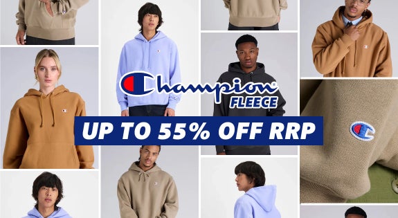Shop the Get Into Champion Fleece – Up to 55% Off RRP sale