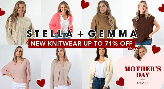 Shop the Stella and Gemma New Knitwear up to 71% off & more sale