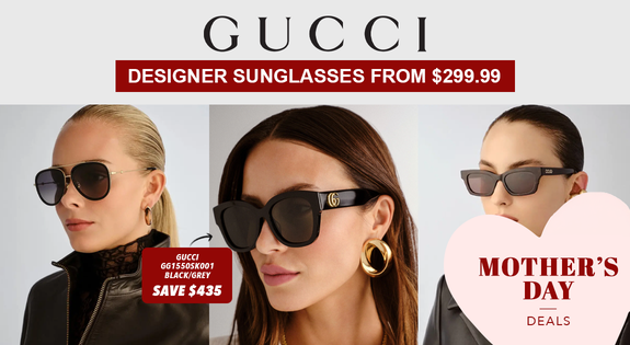 Shop the Designer Gucci Sunglasses From $299.99 sale
