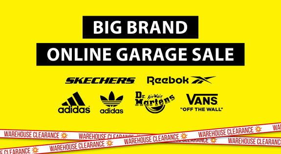 Shop the BIG BRAND ONLINE GARAGE SALE sale