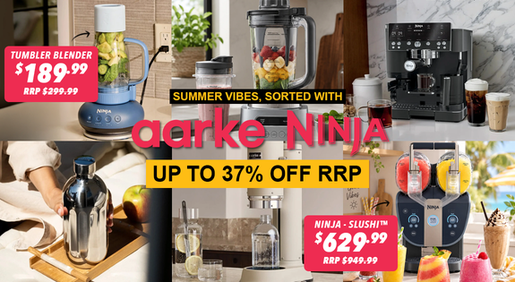 Shop the Summer Vibes, Sorted With New Aarke and Ninja Up To 37% Off RRP sale