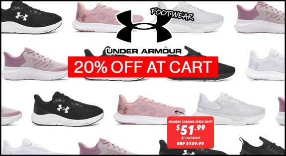 Shop the All Under Armour Footwear - 20% Off @ Cart!! sale