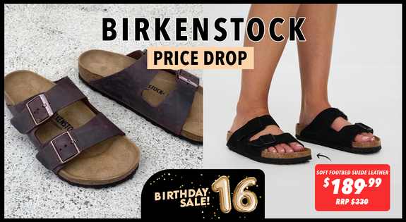 Shop the Birkenstock Birthday Deals - Price Drop sale