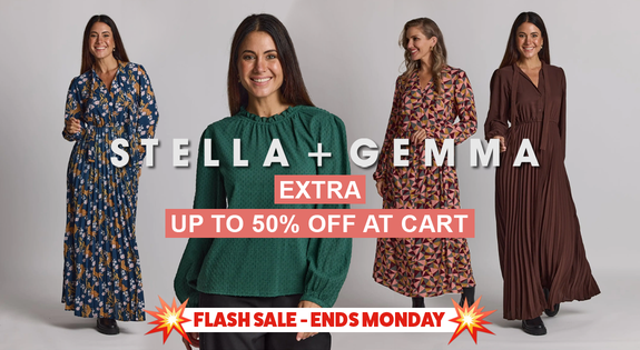 Shop the Stella and Gemma Flash Sale Extra Up to 50% off at cart! sale