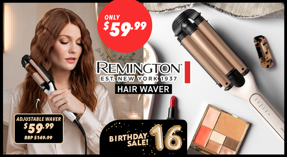 Shop the Remington Hair Waver - Only $59.99! sale