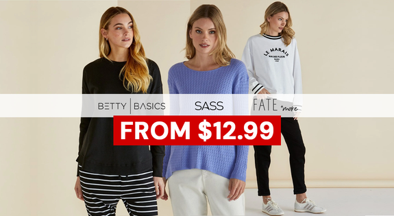 Shop the Sass, Betty and Fate From $12.99! sale