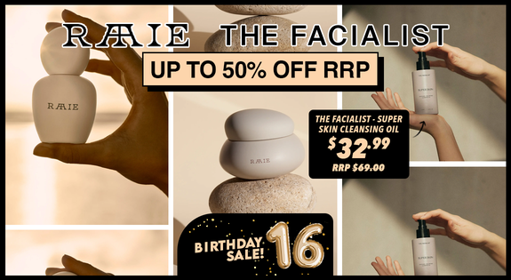 Shop the The Facialist & Raaie Skincare - Up to 50% Off RRP sale