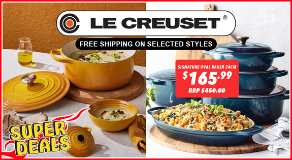 Shop the SUPER DEAL - Le Creuset Crazy Prices - Free Shipping on selected Styles sale
