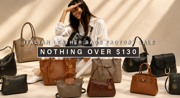 Shop the Italian Leather Bags Factory Sale Nothing over $130 sale