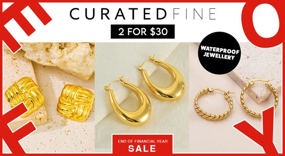 Shop the Curated Fine Waterproof Jewellery - 2 for $30.00! sale
