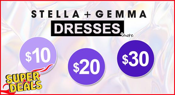 Shop the Superdeal Stella & Gemma Dresses sale