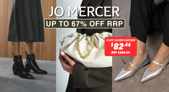 Shop the Jo Mercer Designer Footwear - Up to 67% Off RRP sale