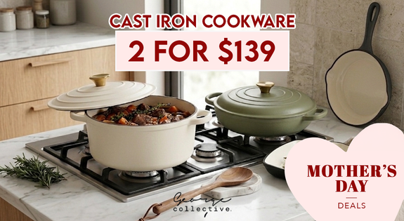 Shop the Cast Iron Cookware - ANY 2 for $139 sale