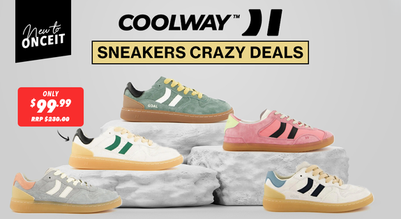 Shop the New to Once it! Coolway Sneakers Crazy deals! sale