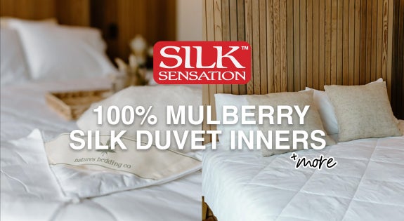 Shop the Silk Sensation - 100% Mulberry Silk Duvet Inners and More! sale