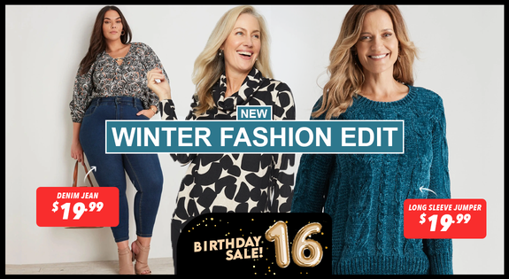 Shop the New Winter Fashion Edit ! sale