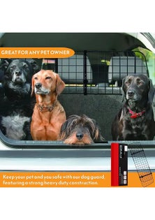 Headrest Adjustable Mesh Dog Barrier