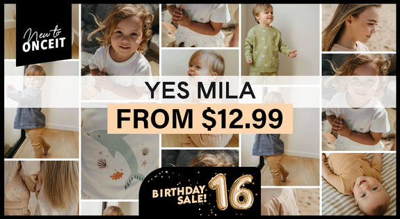 Shop the New to Once it! Yes Mila from $12.99 sale